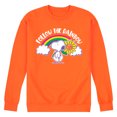 thumbnail image 1 of Peanuts - Follow The Rainbow - Men's Crew Neck Fleece Pullover, 1 of 7