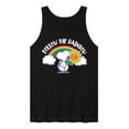thumbnail image 1 of Peanuts - Follow The Rainbow - Men's Jersey Tank Top, 1 of 6
