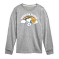 thumbnail image 1 of Peanuts - Follow The Rainbow - Youth Long Sleeve Tee, 1 of 5