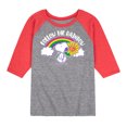 thumbnail image 1 of Peanuts - Follow The Rainbow - Youth Raglan Tee, 1 of 1