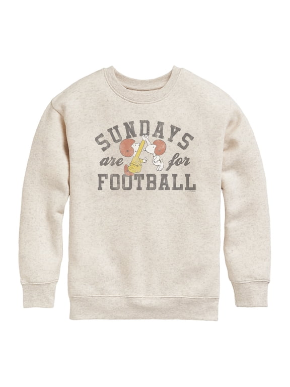 - Football Sunday Boys' Graphic Long Sleeve Fleece Sweatshirt