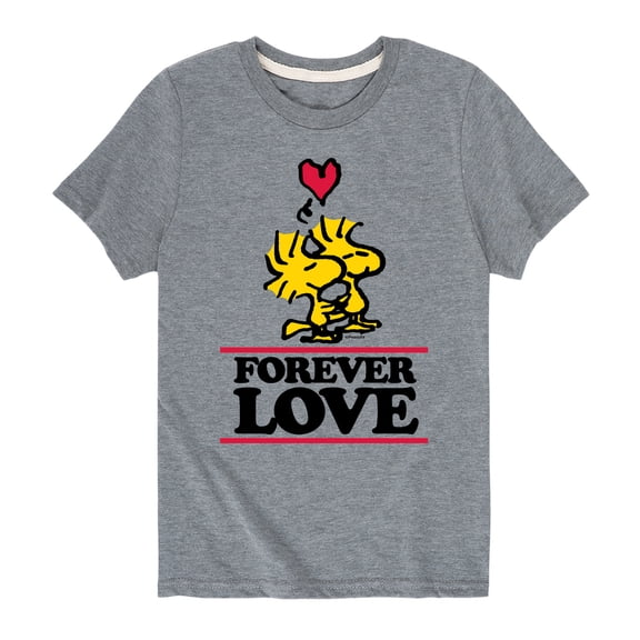 Peanuts - Forever Love - Toddler And Youth Short Sleeve Graphic T-Shirt