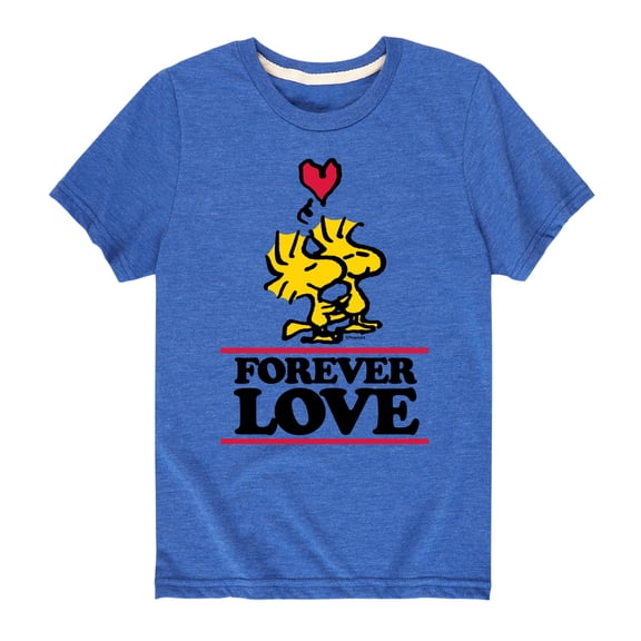Peanuts - Forever Love - Toddler And Youth Short Sleeve Graphic T-Shirt