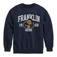 thumbnail image 1 of Peanuts - Franklin 1968 - Toddler & Youth Crewneck Fleece Sweatshirt, 1 of 6