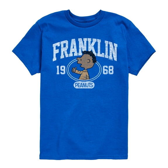 Peanuts - Franklin 1968 - Toddler & Youth Short Sleeve Graphic T-Shirt