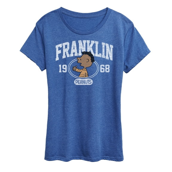 Peanuts - Franklin 1968 - Women's Short Sleeve Graphic T-Shirt