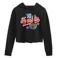 thumbnail image 1 of Peanuts - Franklin Athletic 50 - Juniors Cropped Pullover Hoodie, 1 of 6