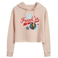 thumbnail image 1 of Peanuts - Franklin Athletic 50 - Juniors Cropped Pullover Hoodie, 1 of 6