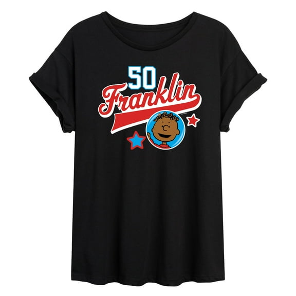 Peanuts - Franklin Athletic 50 - Women's Oversized T-Shirt