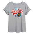 thumbnail image 1 of Peanuts - Franklin Athletic 50 - Women's Oversized T-Shirt, 1 of 6