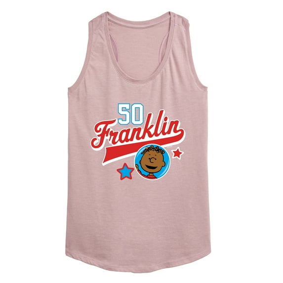 Peanuts - Franklin Athletic 50 - Women's Racerback Tank Top