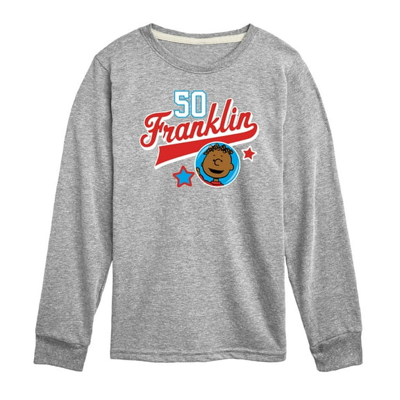 Peanuts - Franklin Athletic 50 - Youth Long Sleeve Tee