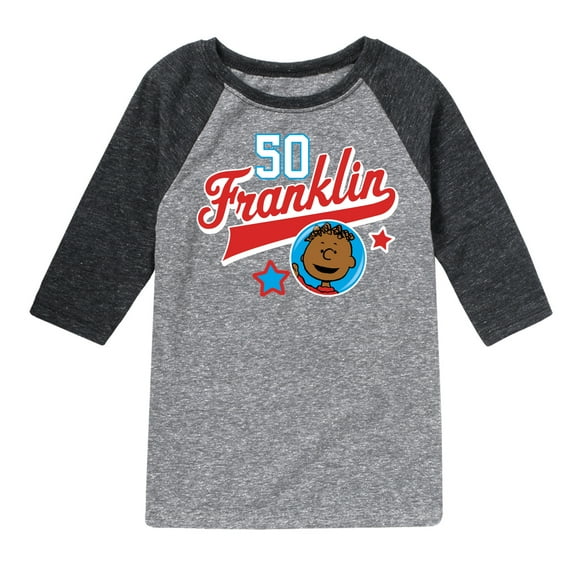 Peanuts - Franklin Athletic 50 - Youth Raglan Tee