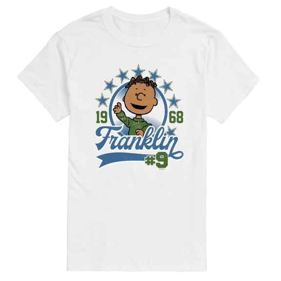 Peanuts - Franklin Baseball - Men's Short Sleeve Graphic T-Shirt
