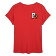 thumbnail image 1 of Peanuts - Franklin Collegiate -Womens Oversized Graphic T-Shirt, 1 of 5