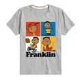 thumbnail image 1 of Peanuts - Franklin Grid - Youth Boys Short Sleeve Graphic T-Shirt, 1 of 5