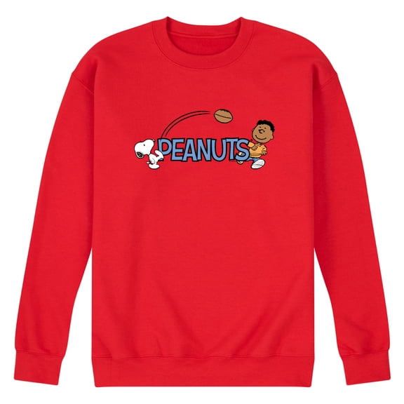 Peanuts - Franklin Snoopy - Men's Crew Fleece Sweatshirt