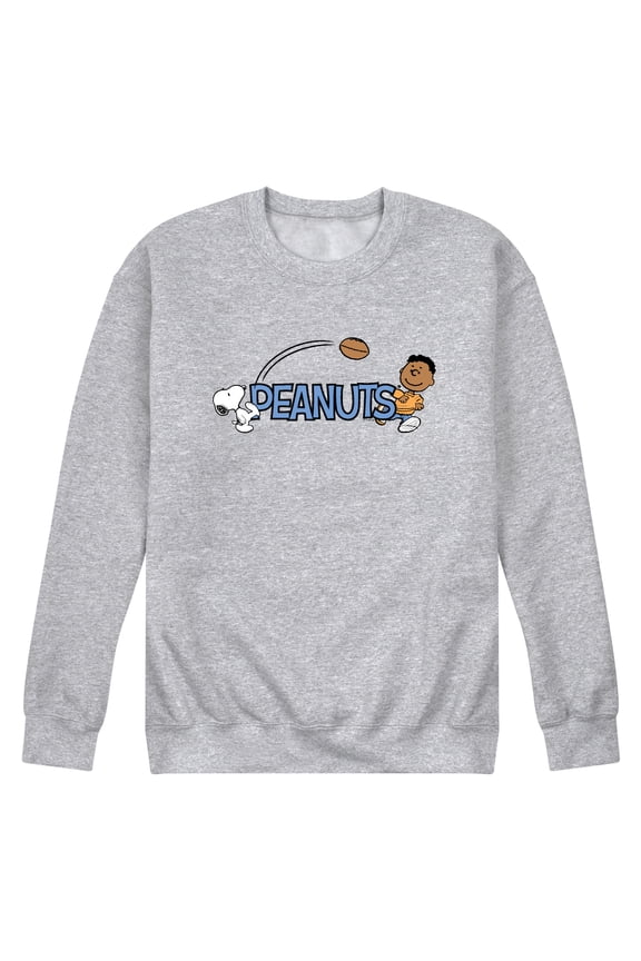 - Franklin Snoopy - Men's Crew Fleece Sweatshirt