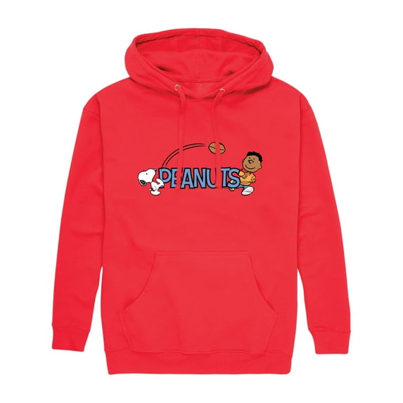 Peanuts - Franklin Snoopy - Men's Fleece Hoodie Sweatshirt