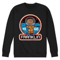 thumbnail image 1 of Peanuts - Franklin Space Badge - Men's Crew Neck Fleece Pullover, 1 of 6