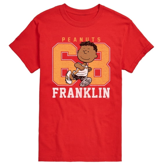 Peanuts - Franklin Sports - Men's Short Sleeve Graphic T-Shirt