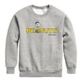 thumbnail image 1 of Peanuts - Franklin  - Toddler & Youth Crewneck Fleece Sweatshirt, 1 of 5