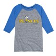 thumbnail image 1 of Peanuts - Franklin  - Toddler & Youth Raglan Graphic T-Shirt, 1 of 4