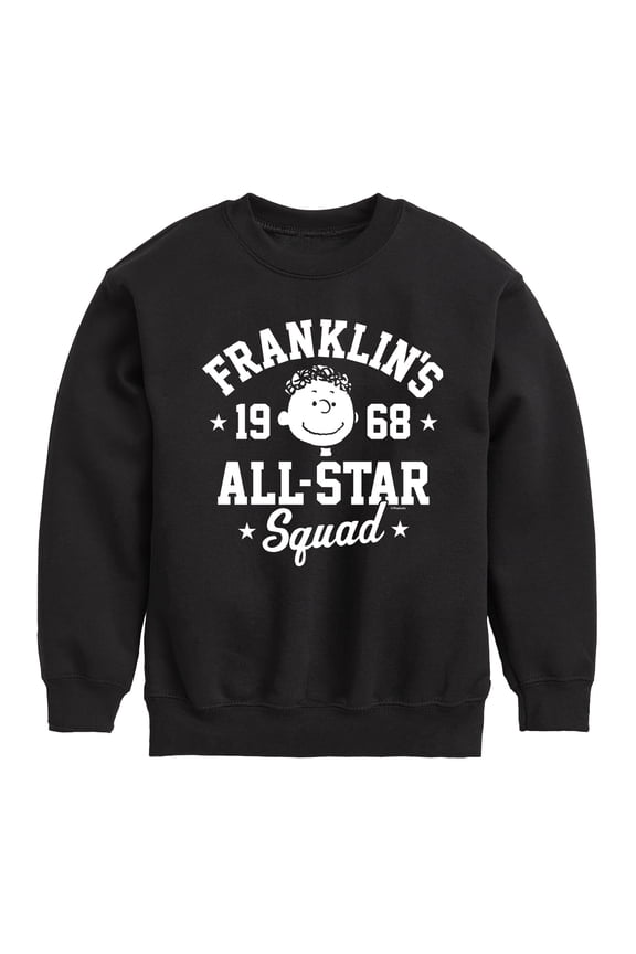 - Franklins All Star Squad - Toddler & Youth Crewneck Fleece Sweatshirt