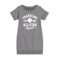thumbnail image 1 of Peanuts - Franklins All Star Squad - Toddler & Youth Girls Fleece Dress, 1 of 6