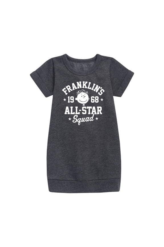 - Franklins All Star Squad - Toddler & Youth Girls Fleece Dress