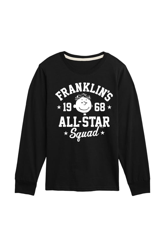 - Franklins All Star Squad - Toddler & Youth Long Sleeve Graphic T-Shirt