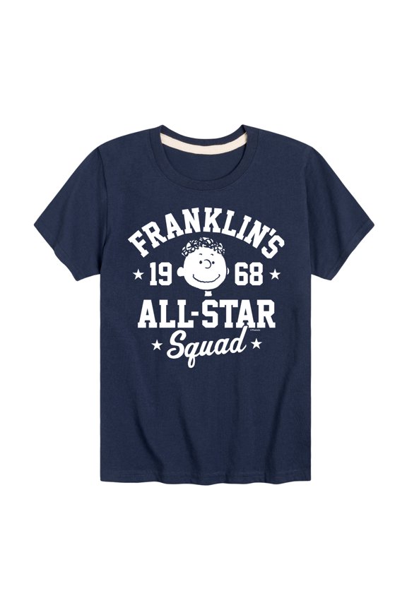 - Franklins All Star Squad - Toddler & Youth Short Sleeve Graphic T-Shirt