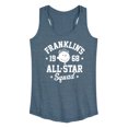 thumbnail image 1 of Peanuts - Franklins All Star Squad - Women's Racerback Tank Top, 1 of 6