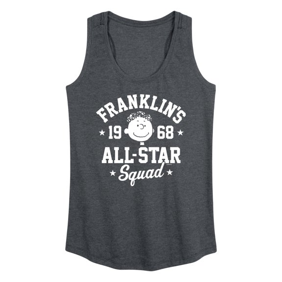Peanuts - Franklins All Star Squad - Women's Racerback Tank Top