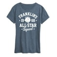 thumbnail image 1 of Peanuts - Franklins All Star Squad - Women's Short Sleeve Graphic T-Shirt, 1 of 5