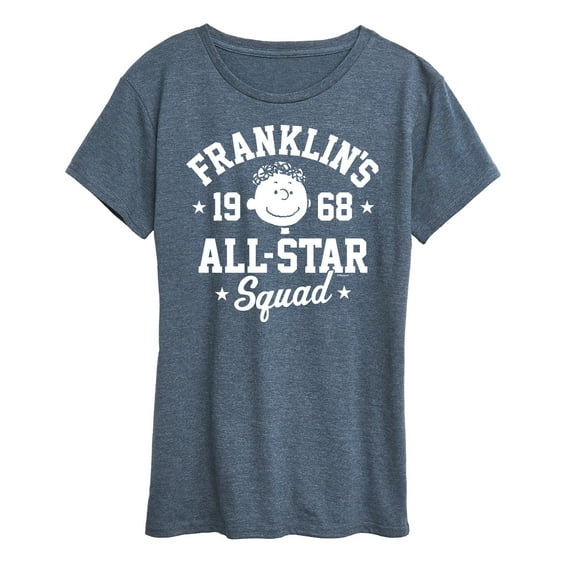 Peanuts - Franklins All Star Squad - Women's Short Sleeve Graphic T-Shirt