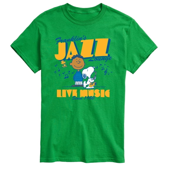 Peanuts - Franklins Jazz Lounge Short Sleeve Graphic T-Shirt