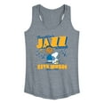 thumbnail image 1 of Peanuts - Franklins Jazz Lounge -Women's Graphic Racerback Tank Top, 1 of 5