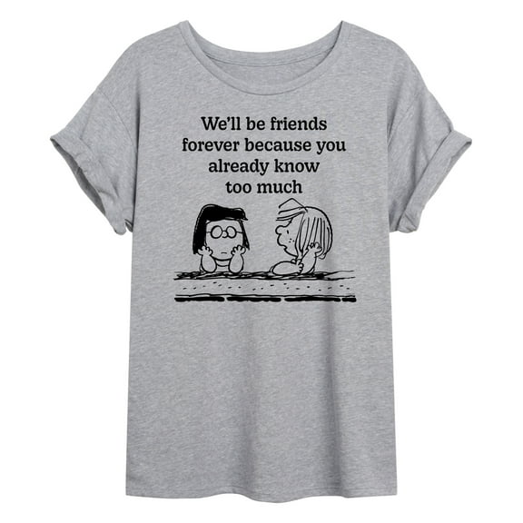 Peanuts - Friends Forever  - Women's Oversized T-Shirt