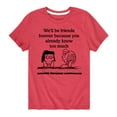 thumbnail image 1 of Peanuts - Friends Forever Marcie And Patty - Toddler & Youth Short Sleeve Graphic T-Shirt, 1 of 6
