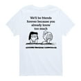 thumbnail image 1 of Peanuts - Friends Forever Marcie And Patty - Toddler & Youth Short Sleeve Graphic T-Shirt, 1 of 6