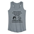 thumbnail image 1 of Peanuts - Friends Forever - Women's Racerback Tank Top, 1 of 6