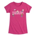 thumbnail image 1 of Peanuts - Friends Playing - Youth Girls Fitted Short Sleeve T-Shirt, 1 of 5