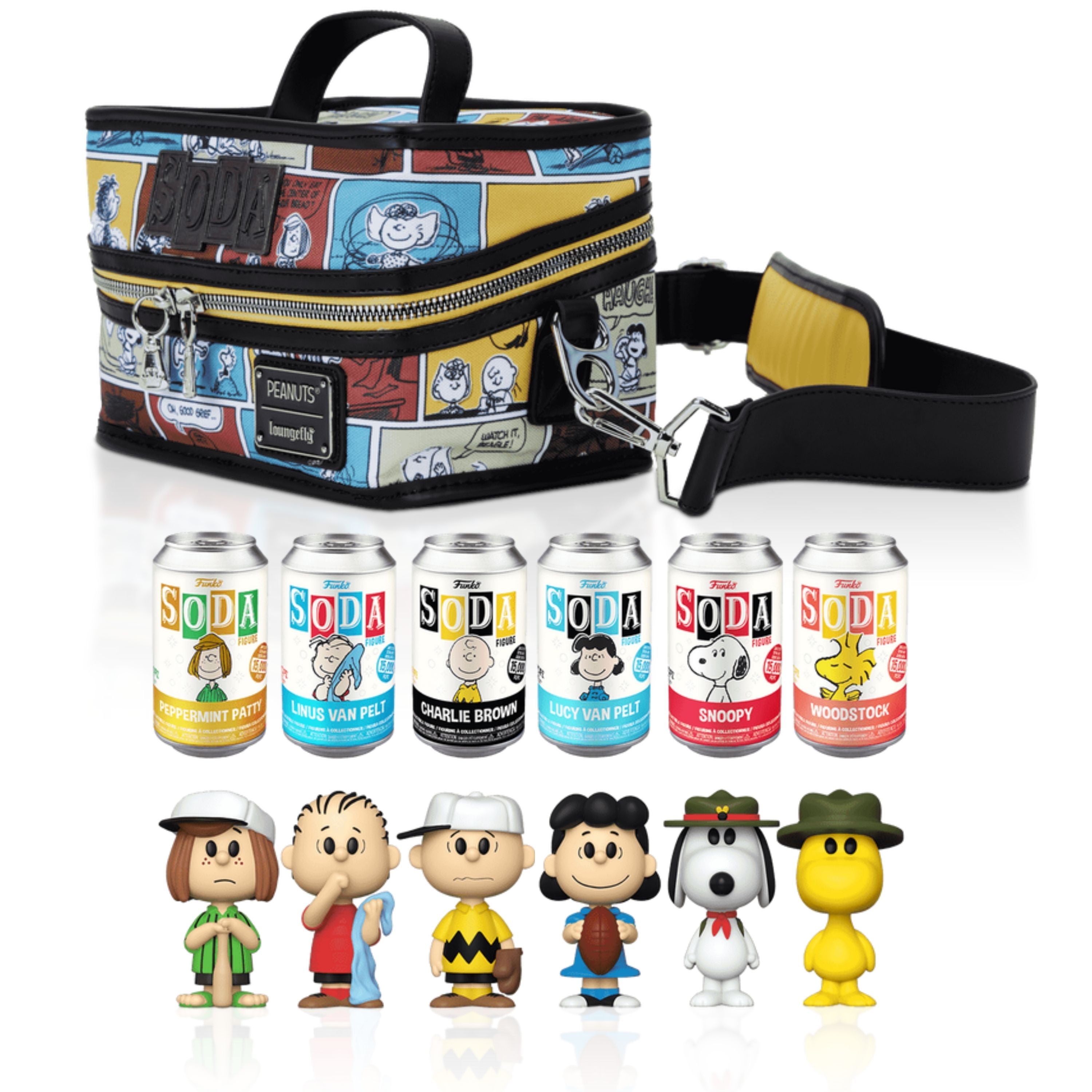 ピーナッツ スヌーピー ソーダ缶 6缶 セットファンコ POP! FUNKO Vinyl SODA Peanuts 6-Pack with Cooler
