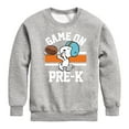 thumbnail image 1 of Peanuts - Game On Pre-K - Toddler And Youth Crewneck Fleece Sweatshirt, 1 of 6
