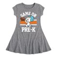 thumbnail image 1 of Peanuts - Game On Pre-K - Toddler And Youth Girls Fit And Flare Dress, 1 of 1