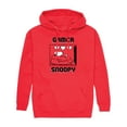 thumbnail image 1 of Peanuts - Gamer Snoopy - Men's Pullover Hoodie, 1 of 6
