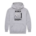 thumbnail image 1 of Peanuts - Gamer Snoopy - Men's Pullover Hoodie, 1 of 6