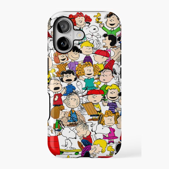 Peanuts Gang Cartoon Phone Case 17 16 15 14 13 12 11 Pro Max