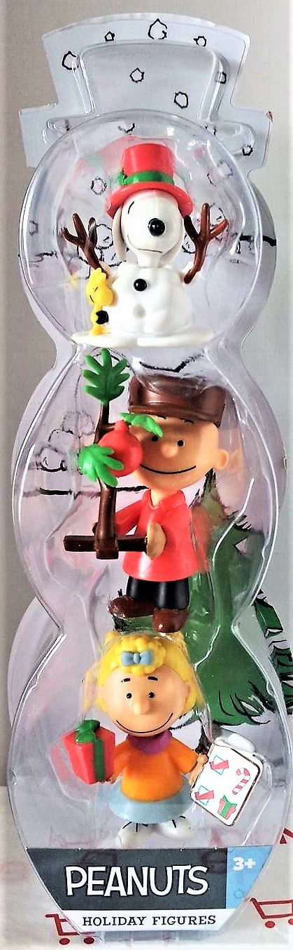 Peanuts Gang - Holiday Figures Set 3 Snoopy Charlie Brown Sally Peanuts Gang - Holiday Figures Set 3 Snoopy Charlie Brown Sally